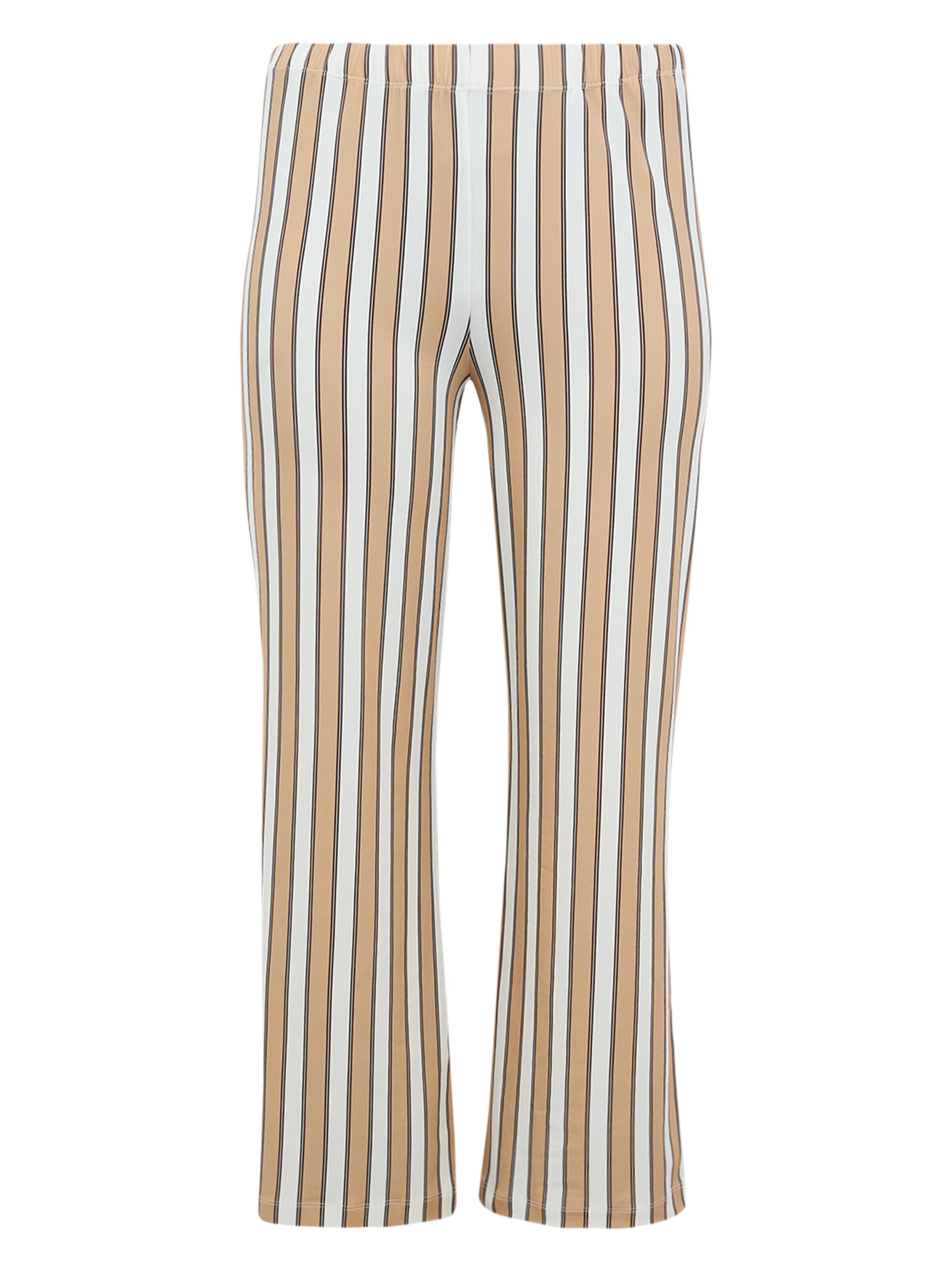 Regular Pantalon YOEK en beige : devant