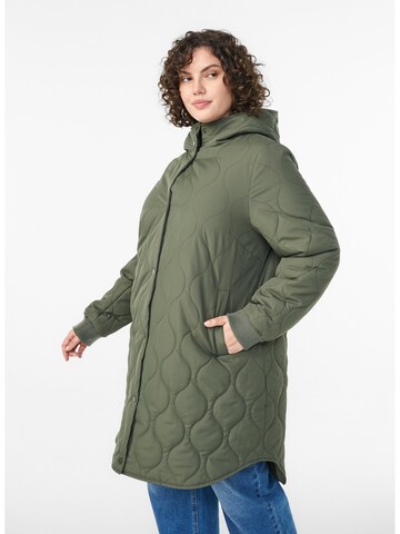 ZizziOutdoor jakna 'CABIBI' - zelena boja