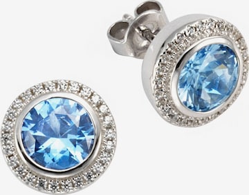 CELESTA Ohrringe in Silber: Vorderseite