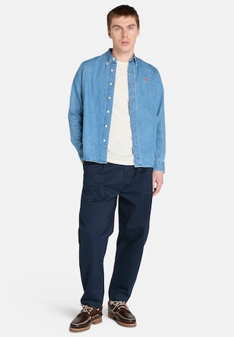 Regular fit Cămașă de la TIMBERLAND pe albastru