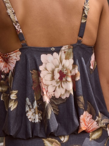 Next T-shirt Badedragt i blå