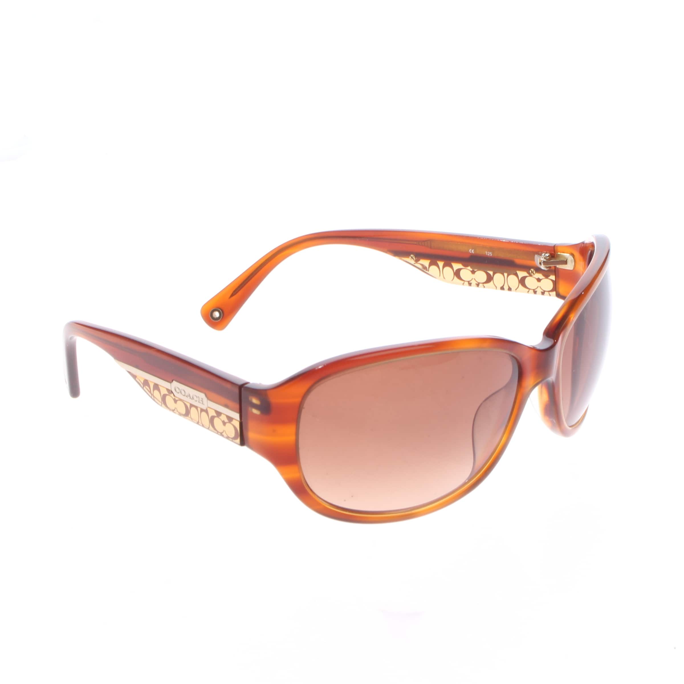 COACH Sunglasses in One size in Brown: front