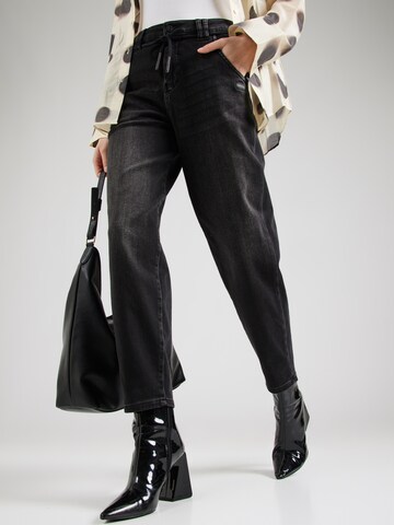 Gang - Tapered Vaquero '94VIA' en negro: frente