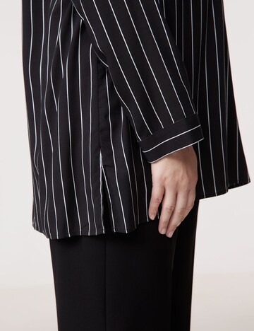 SAMOON Blouse in Zwart