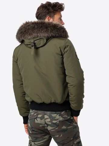 Superdry Between-season jacket 'Everest' in Green