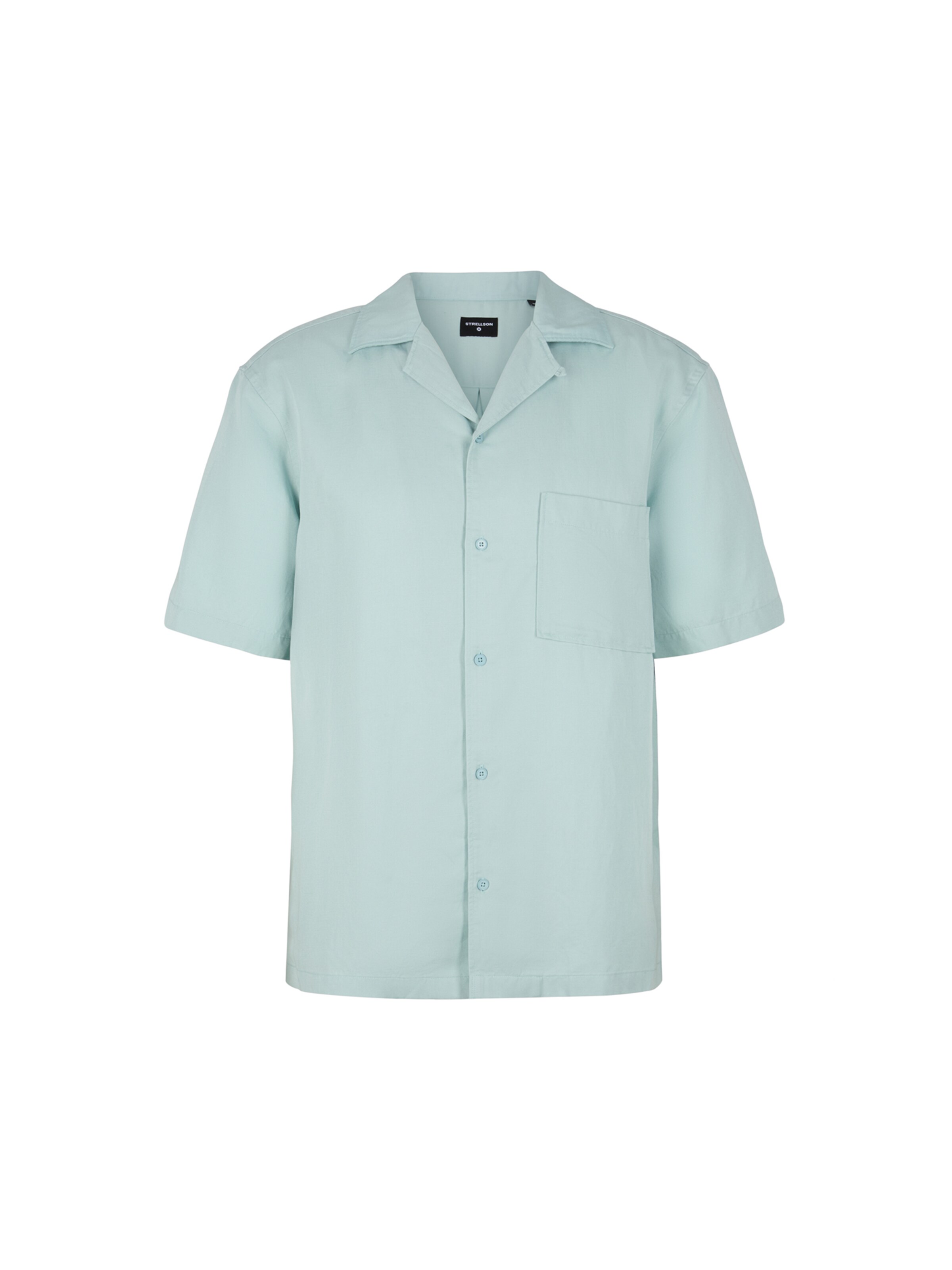 STRELLSON Comfort fit Overhemd 'Cisco' in Groen: voorkant