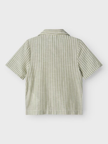 NAME IT Regular fit Button Up Shirt in Green