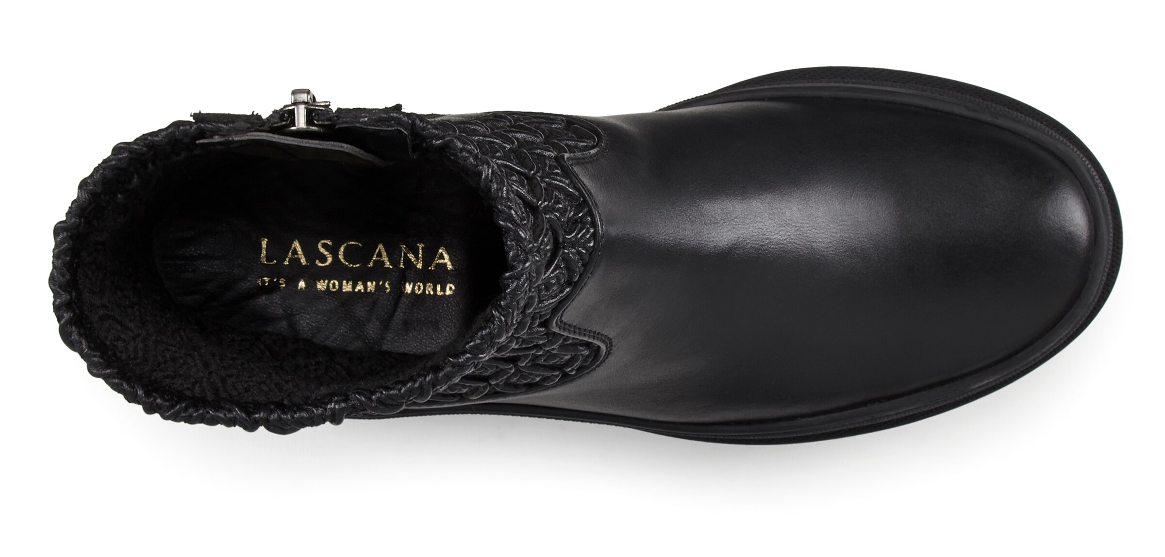 LASCANA Stiefelette in Schwarz
