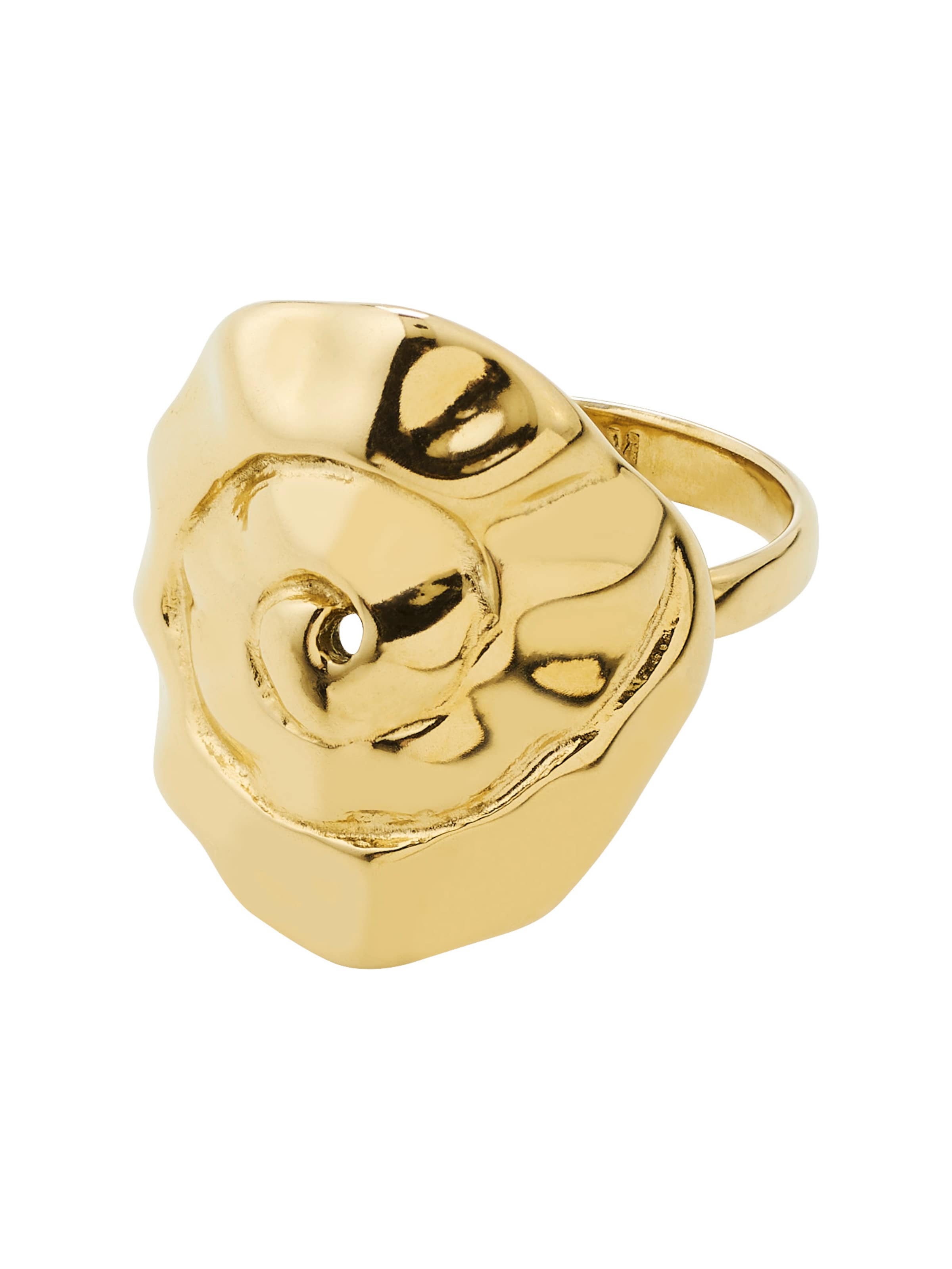 Pilgrim Ring 'HAZE' in Gold: Vorderseite