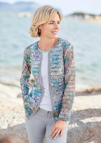 Goldner Gebreid vest in Blauw