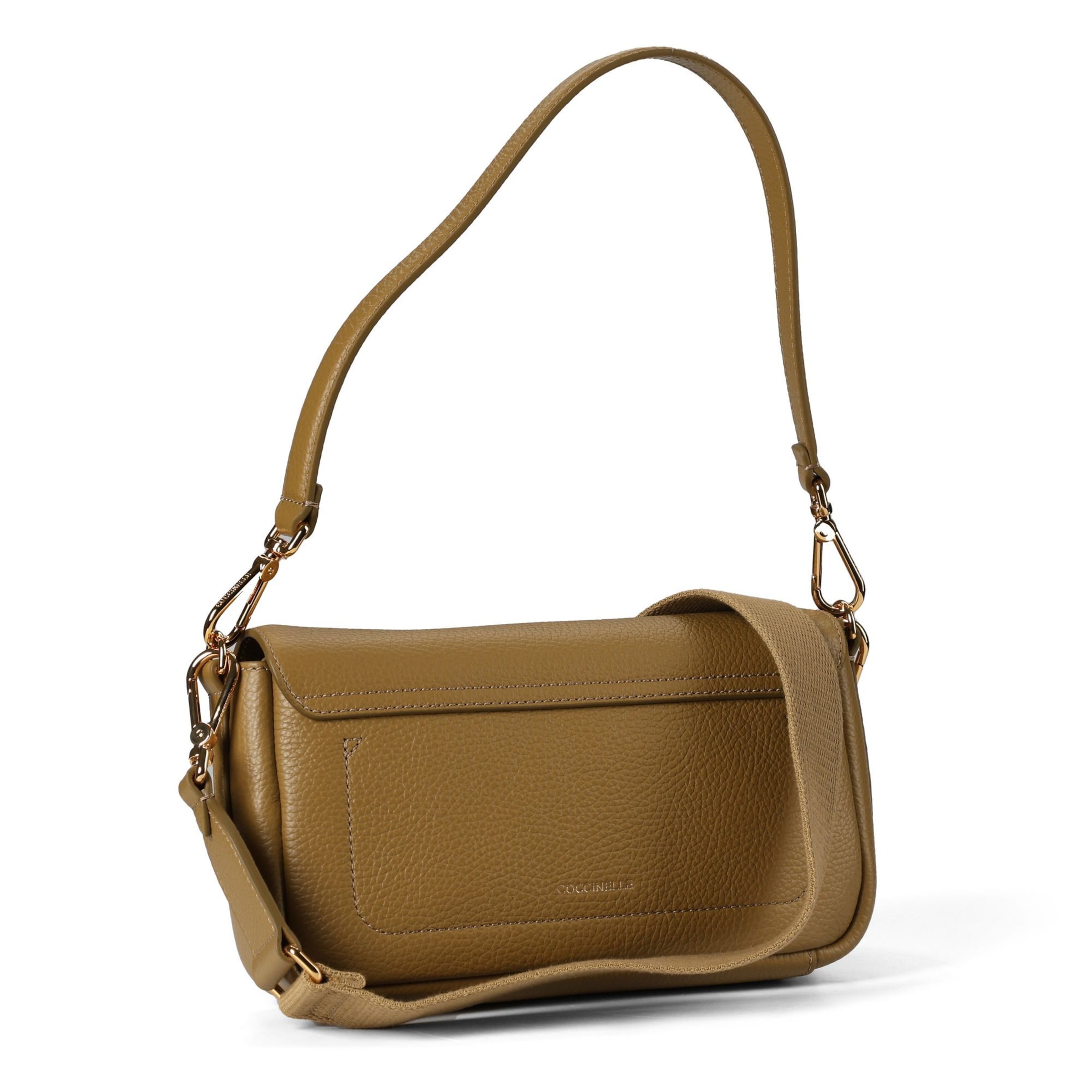 Coccinelle Schultertasche 'C-Me Lock' in Braun