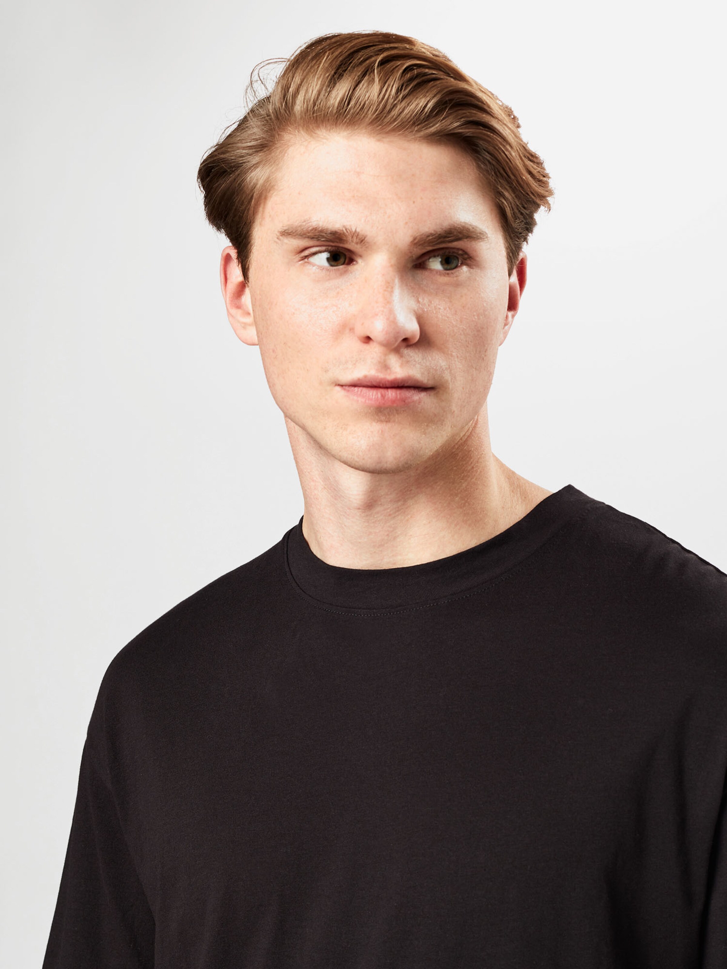 Männer Shirts JACK & JONES T-Shirt 'Brink' in Schwarz - QU42798 Männer Shirts JACK & JONES T-Shirt 'Brink' in Schwarz - QU42798