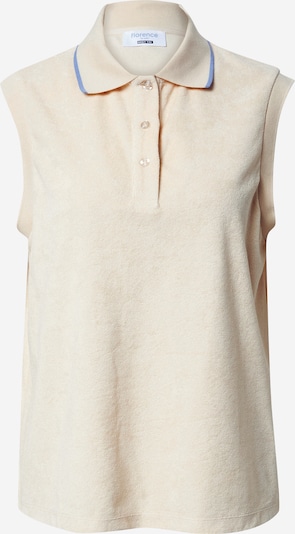 florence by mills exclusive for ABOUT YOU Top 'Clean Slate ' en crema / turquesa, Vista del producto