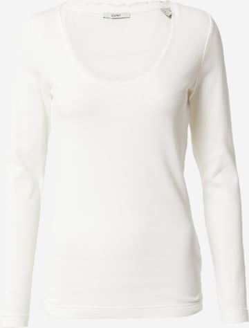 ESPRIT Skjorte i hvit: forside