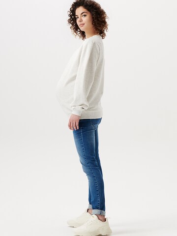 Sweat-shirt 'Abingdon' Supermom en beige