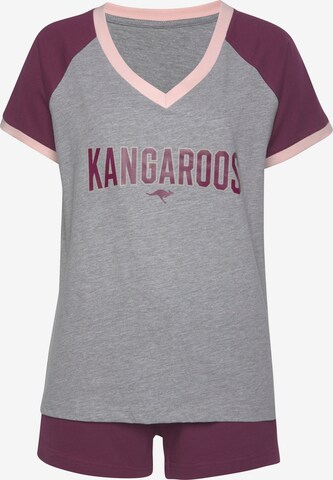 KangaROOS Pajama in Grey: front