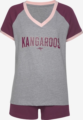 KangaROOS Pajama in Grey: front