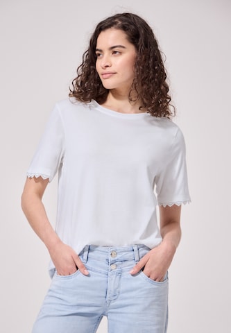 Street One Studio Shirt in White: front