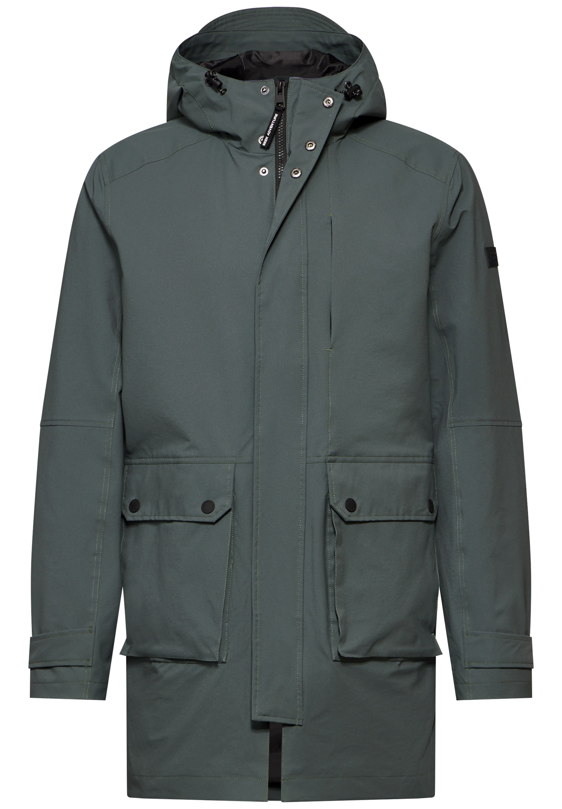 Street One MEN Parka in Grün: Vorderseite