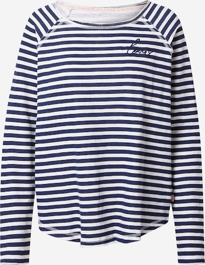 LIEBLINGSSTÜCK Shirt 'Cathrina' in dunkelblau / weiß, Produktansicht