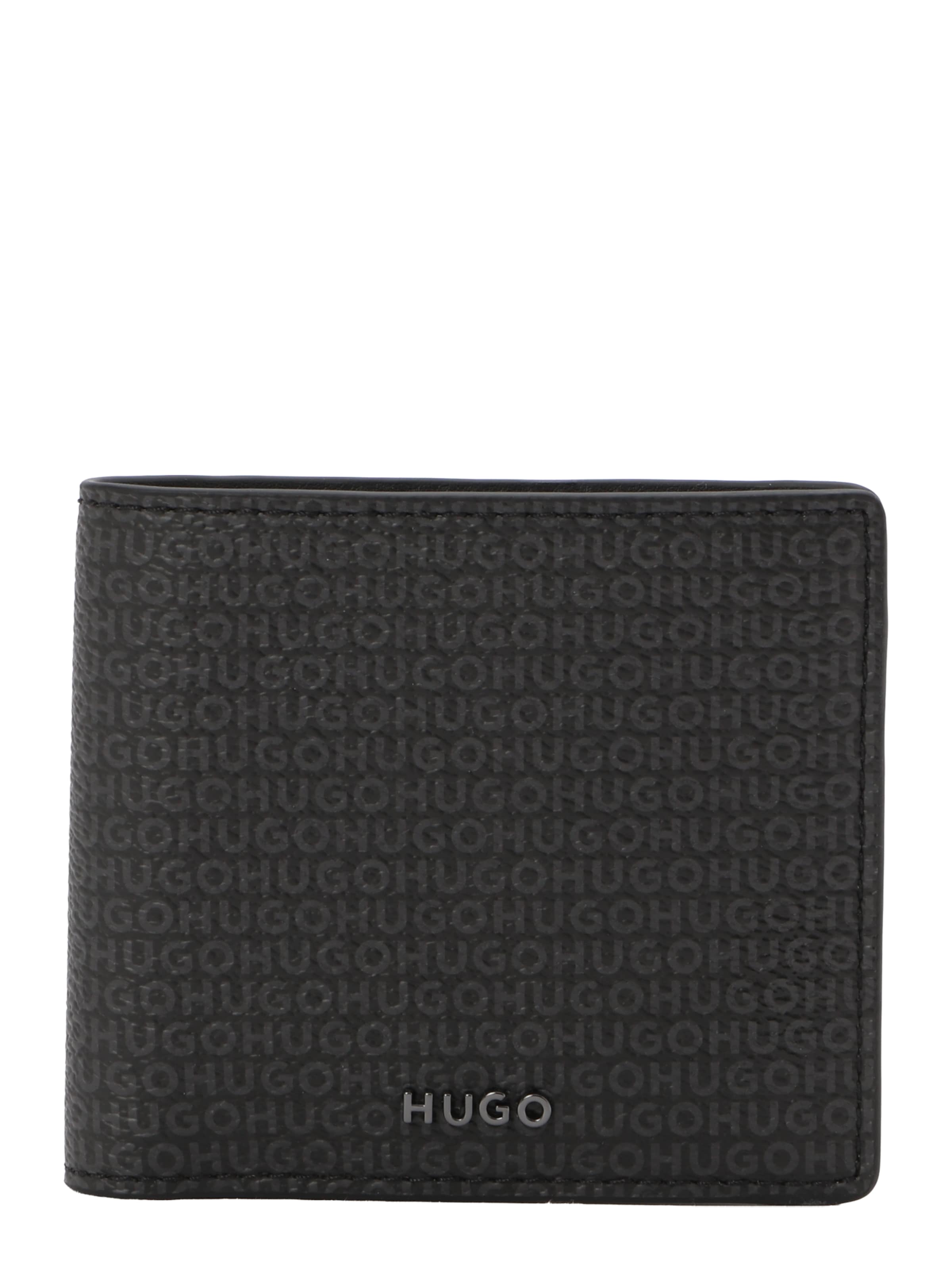 Porte-monnaies 'Quantic' HUGO en noir : devant