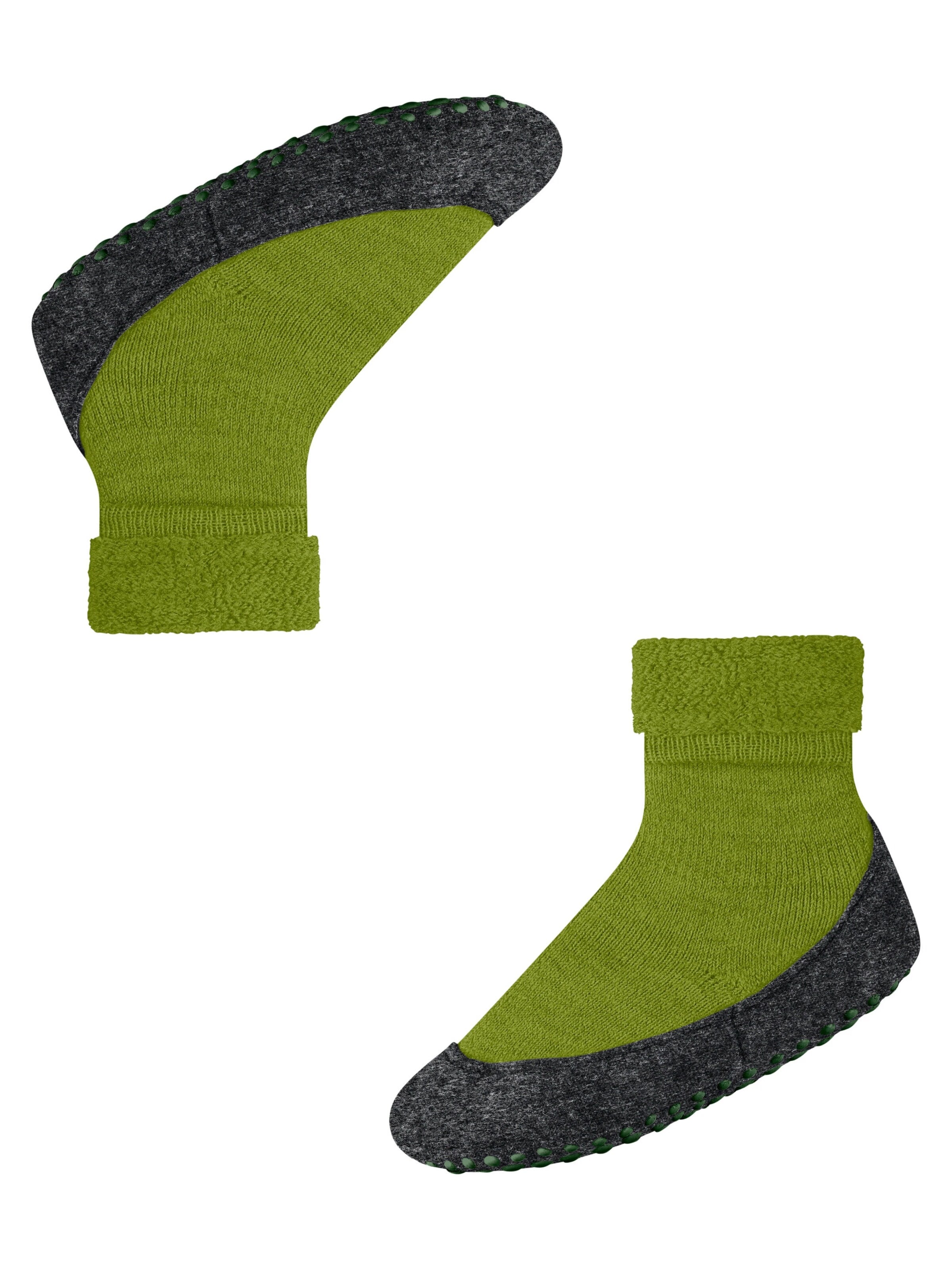 FALKE Socks 'Cosyshoe Teens' in Green