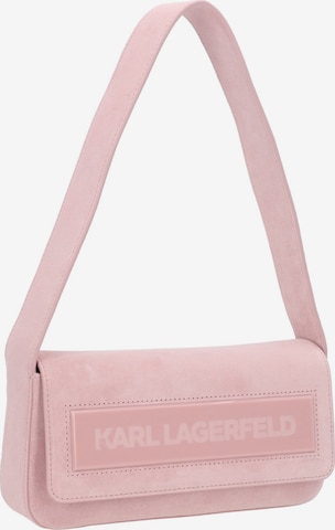 Sac bandoulière 'Essential ' Karl Lagerfeld en rose