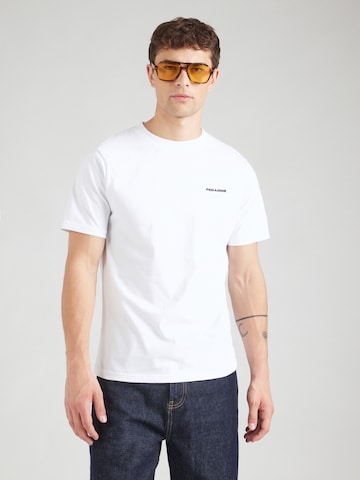 T-Shirt Pegador en blanc : devant