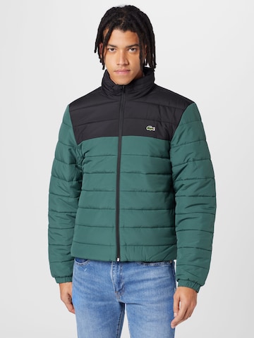 LACOSTE Between-Season Jacket in Black: front