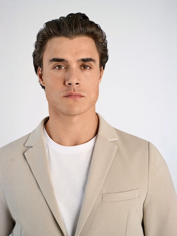 Lindbergh - Ajuste estrecho Chaqueta tipo saco para negocios en beige