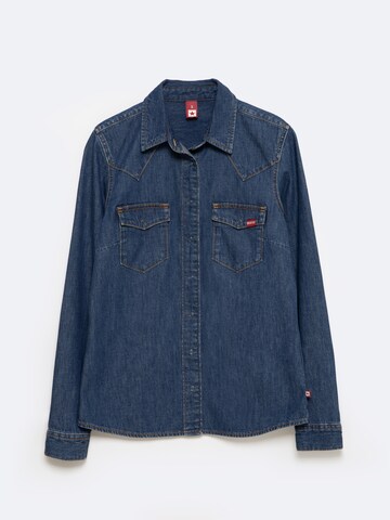 Chemisier 'NORRA' BIG STAR en bleu