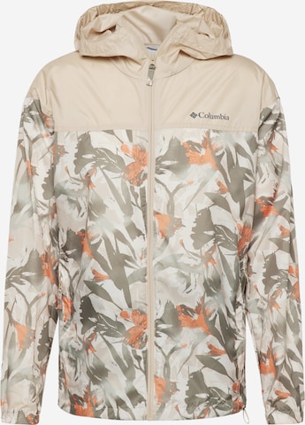 Veste outdoor 'Flash Challenger' COLUMBIA en beige : devant