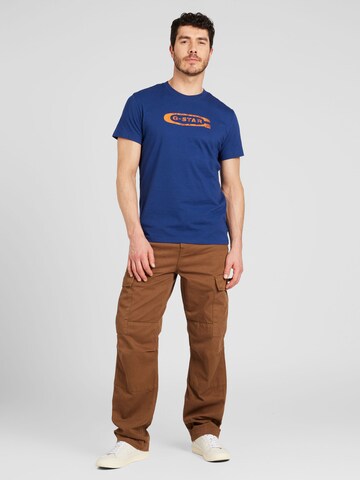 T-Shirt G-Star RAW en bleu