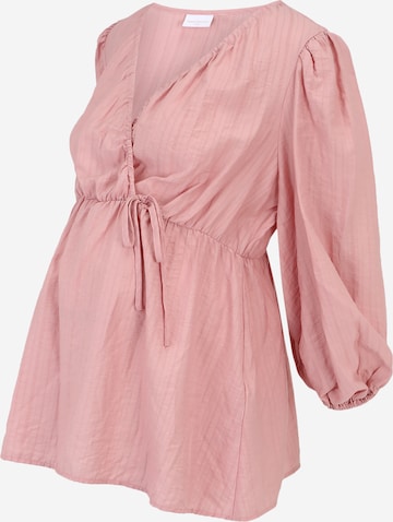 MAMALICIOUS Bluzka 'Kelly' w kolorze różowy: przód