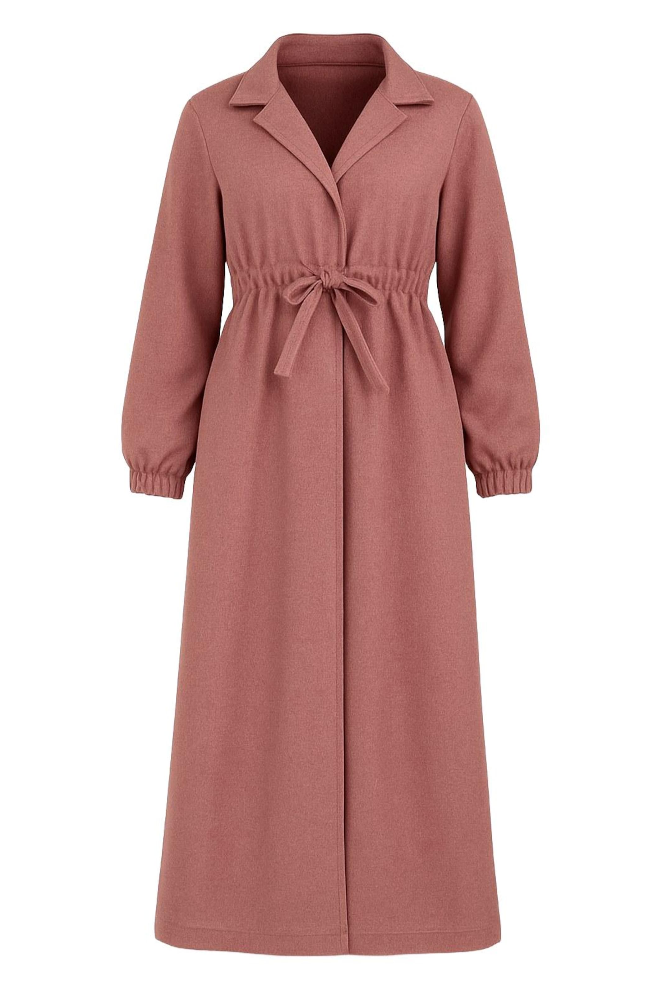 MODAMIHRAM Mantel in rosé, Produktansicht