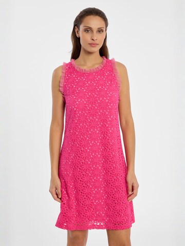 Ana Alcazar Dress 'Dalio' in Pink: front