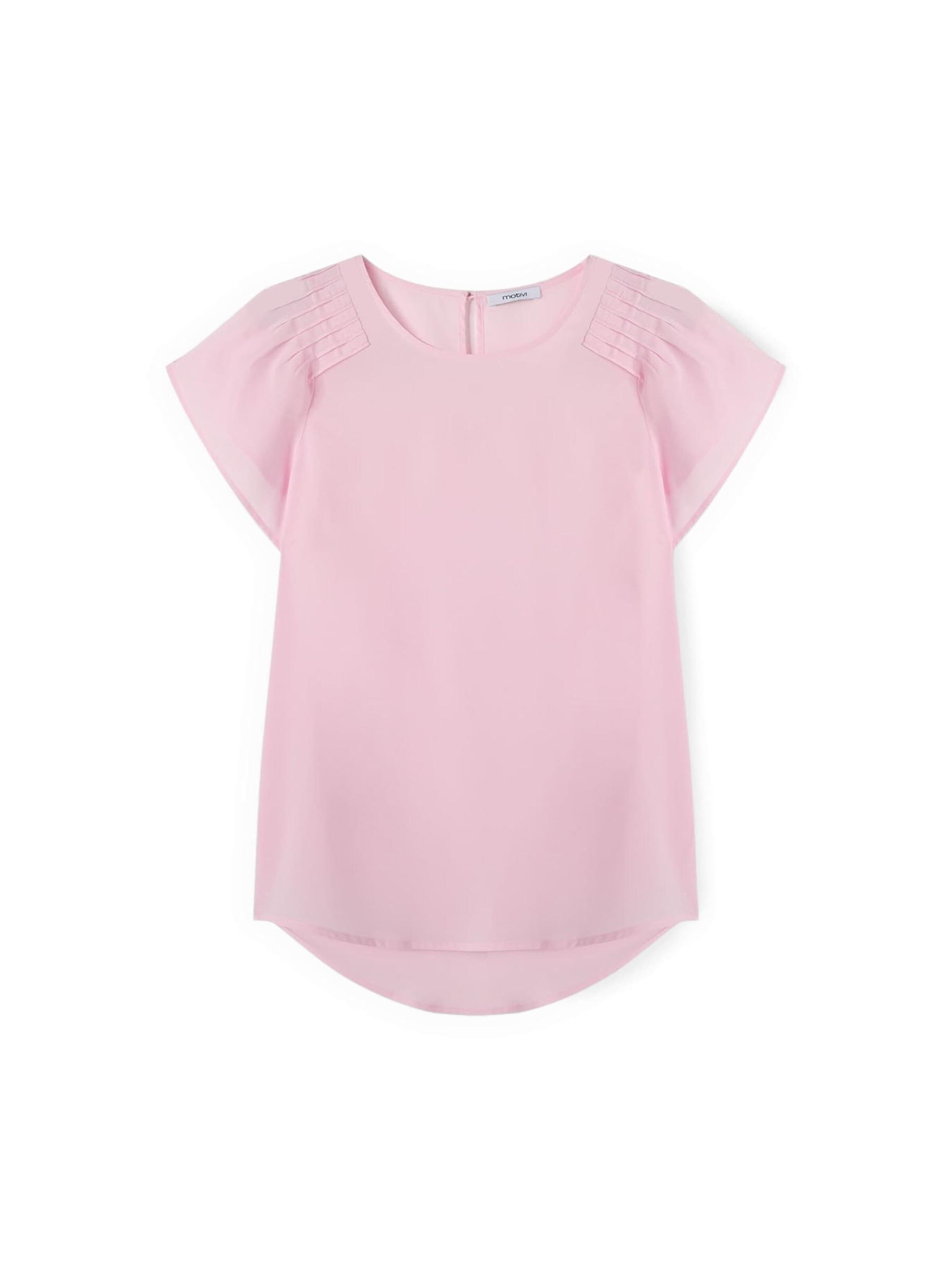 MOTIVI Blouse in Roze: voorkant