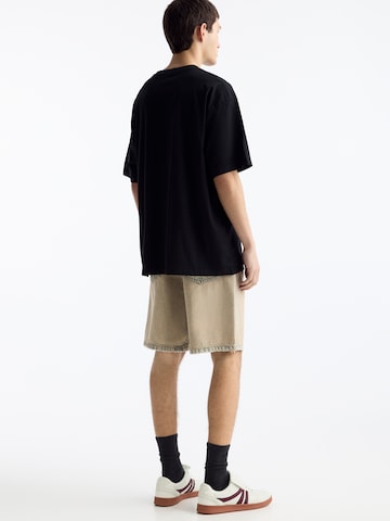 Pull&Bear T-Shirt in Schwarz