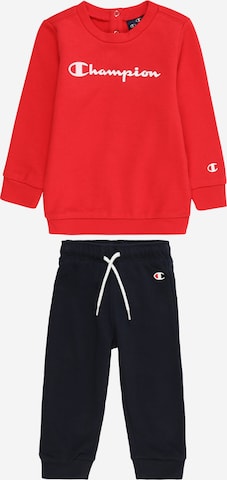 Champion Authentic Athletic Apparel Strój treningowy w kolorze czerwony: przód