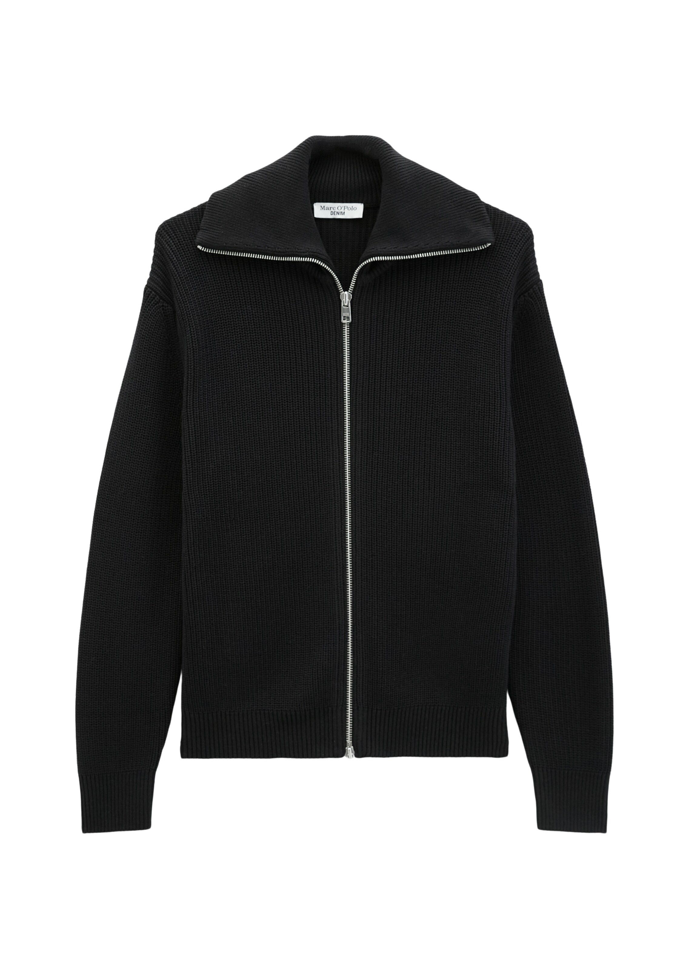 Vestes en maille Marc O'Polo DENIM en noir : devant