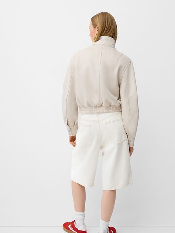 Bershka Between-season jacket in Beige