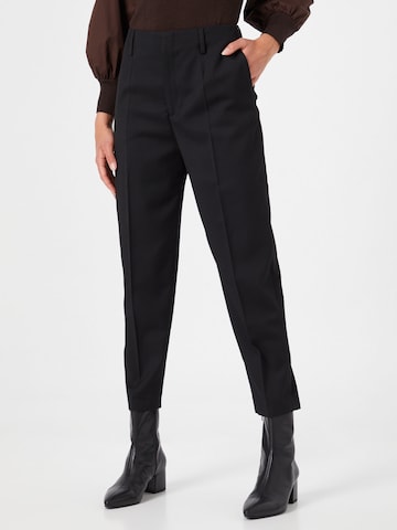 Filippa K Pleat-front trousers 'Karlie' in Black: front