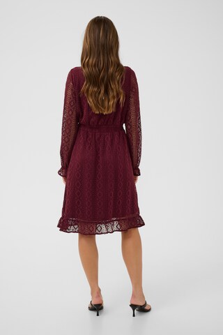 Cream Dress 'CRDanika' in Red