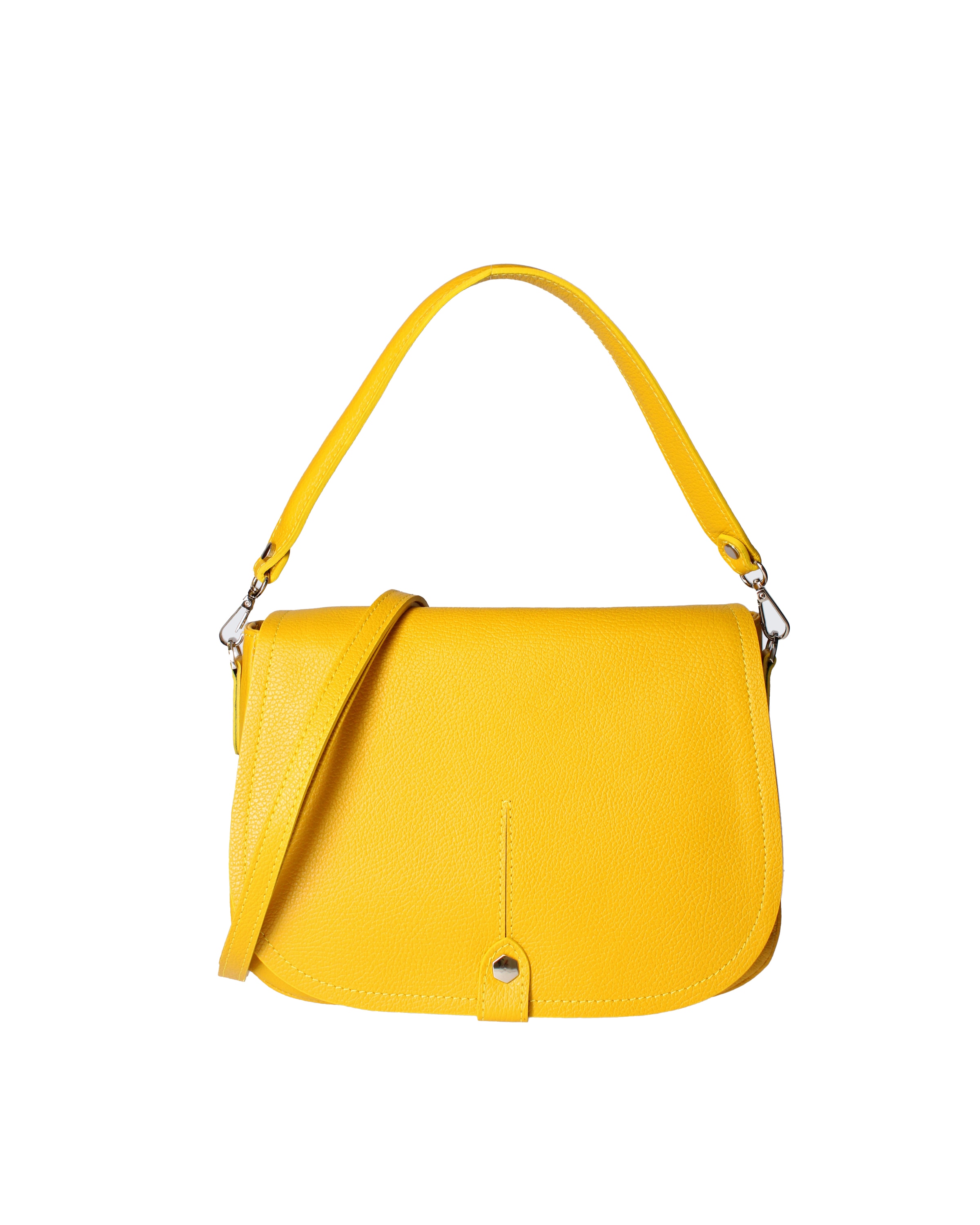 Viola Castellani Schoudertas in Geel: voorkant