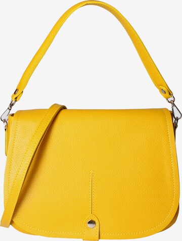 Viola Castellani Crossbody Bag in Yellow: front