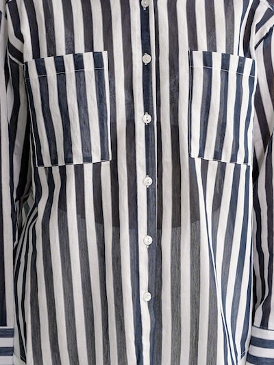 MixRay Chemisier en marine / blanc, Vue avec produit