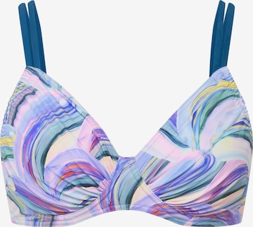 Ulla Popken T-shirt Bikini in Gemengde kleuren