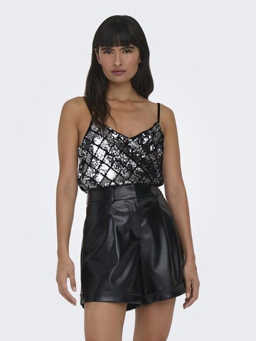 ONLY - Blusa 'Camilla' en plata: frente