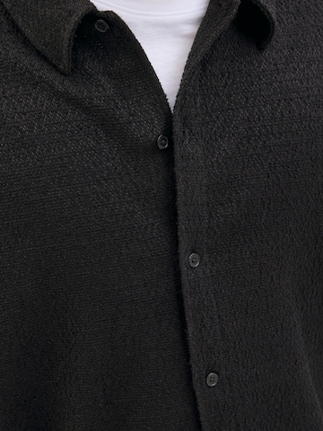 JACK & JONES Comfort fit Overhemd in Zwart