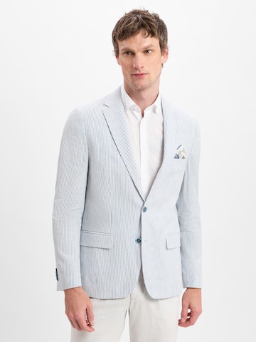 Nils Sundström Regular fit Colbert 'Marcello' in Blauw: voorkant